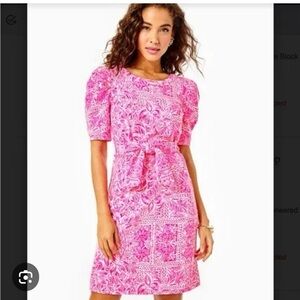 Lilly Pulitzer Harriet Piñata Pink New Blooms On The Block Dress